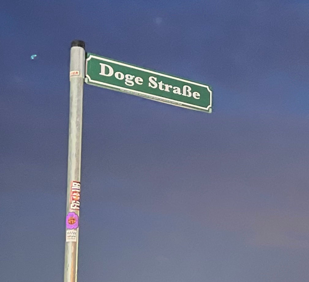 "Doge Road" Stickers