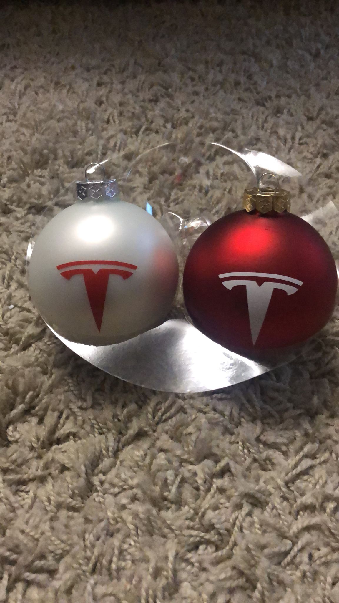 Tesla Christbaumkugel