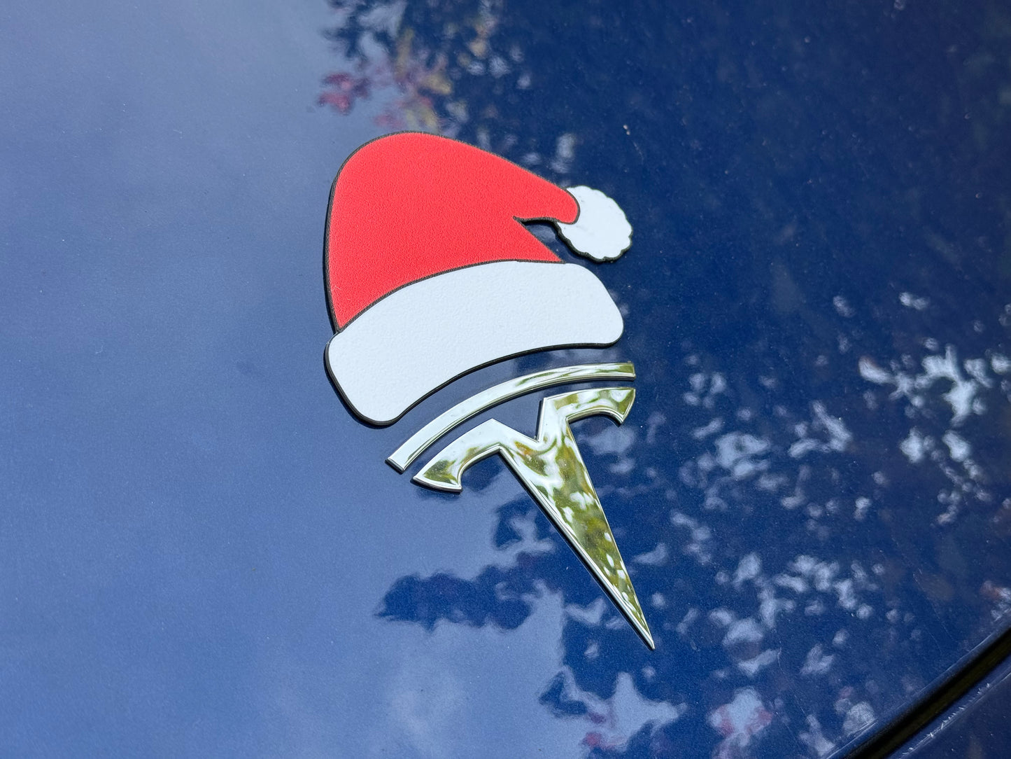 Emblem Cover "Mütze des dicken Winterfeiertag Wesen"